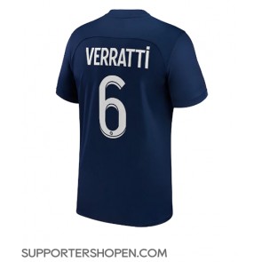 Paris Saint-Germain Marco Verratti #6 Hemma Matchtröja 2022-23 Kortärmad